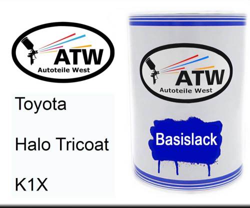 Toyota, Halo Tricoat, K1X: 500ml Lackdose, von ATW Autoteile West.